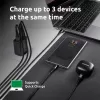 Virtalähde Intenso W65ACC USB-A- ja USB-C-liitännät musta