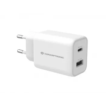 Conceptronic ALTHEA 2-porttinen 33W USB PD PPS laturi, QC 3.0