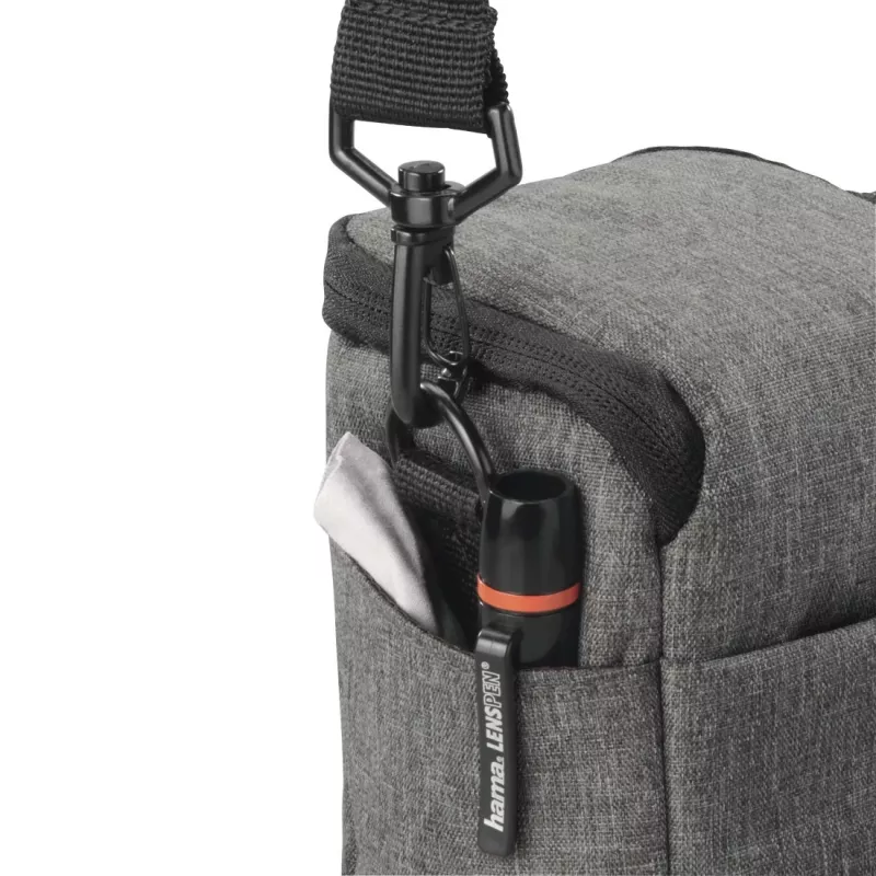 Hama Terra 130 (00121307) DSLR-kameralaukku, kierrätetty PET-polyesteri, harmaa