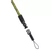 Hama Braid 120 hihna digikamera nailon musta, keltainen