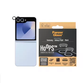 PanzerGlass ® Hoops® kameran linssinsuoja musta Samsung Galaxy Z Flip6