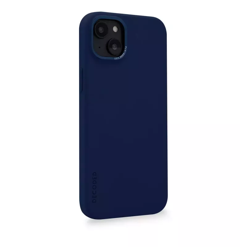 Decoded D23IPO14MBCS9NE antimikrobinen silikoninen MagSafe-takakuori iPhone 14 Plus -puhelimelle, Navy Peony