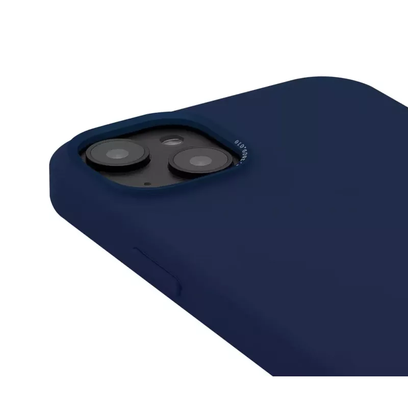 Decoded D23IPO14MBCS9NE antimikrobinen silikoninen MagSafe-takakuori iPhone 14 Plus -puhelimelle, Navy Peony