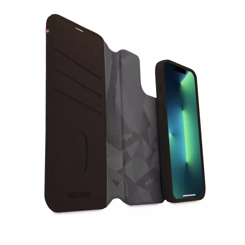 Decoded iPhone 14 Plus lompakkokotelo ruskea 6,7