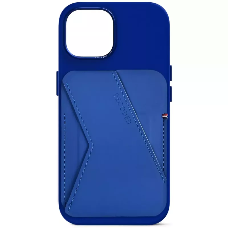 Decoded D24MSCS1GB Blue silikoni kortti- ja teline-lompakko