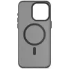 Decoded iPhone 15 Pro Max suojakotelo 17 cm musta läpinäkyvä