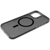 Decoded iPhone 15 Pro Max suojakotelo 17 cm musta läpinäkyvä