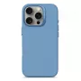 Decoded D25IPO16PBCS9AE antimikrobinen silikoninen takakuori iPhone 16 Pro -puhelimelle, vaaleansininen