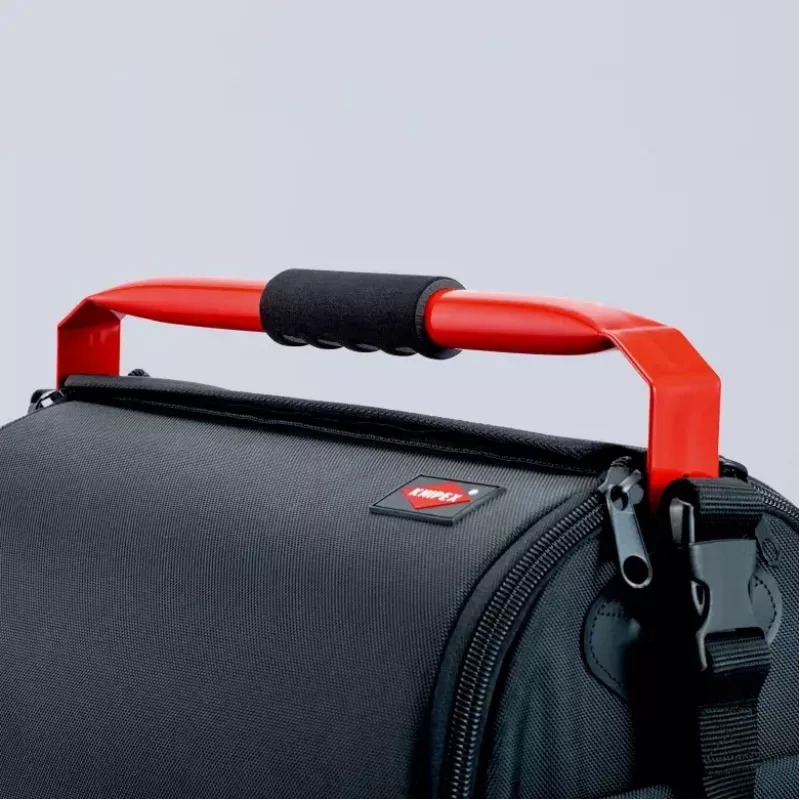 Työkalulaukku Knipex 00 21 08 LE musta punainen polyesteri
