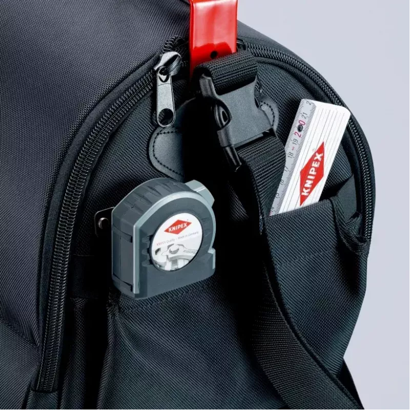 Työkalulaukku Knipex 00 21 08 LE musta punainen polyesteri
