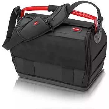 Työkalulaukku Knipex 00 21 08 LE musta punainen polyesteri