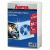 Hama DVD jewel case, ohut 10, läpinäkyvä 10 levyä