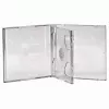 Hama 44752 CD-kaksoisjewelcase 5 kpl:n pakkaus 2 levylle läpinäkyvä