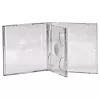 Hama 44752 CD-kaksoisjewelcase 5 kpl:n pakkaus 2 levylle läpinäkyvä