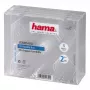 Hama 44752 CD-kaksoisjewelcase 5 kpl:n pakkaus 2 levylle läpinäkyvä