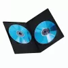 Hama 51184 ohut DVD-kaksoiskotelo musta 2 levyä