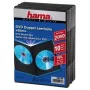 Hama 51184 ohut DVD-kaksoiskotelo musta 2 levyä