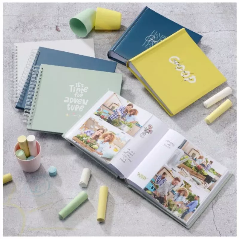 Hama Good Things valokuva-albumi keltainen 200 lehteä 10 x 15 kirjasidonta