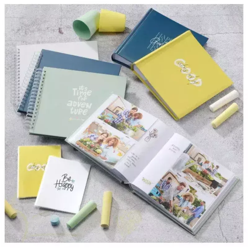 Hama Good Things valokuva-albumi valkoinen 100 lehteä 10 x 15 kierre-sidonta