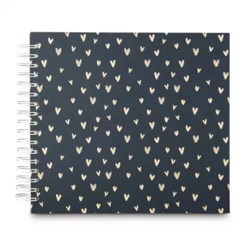 Hama Lovely valokuva-albumi sininen 100 lehteä 10 x 15 cm kierre-sidonta