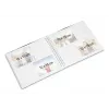 Hama Lovely valokuva-albumi sininen 100 lehteä 10 x 15 cm kierre-sidonta
