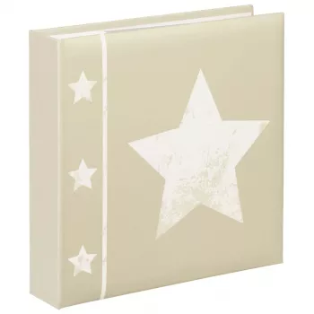 Hama Skies valokuva-albumi beige 200 lehteä 10 x 15