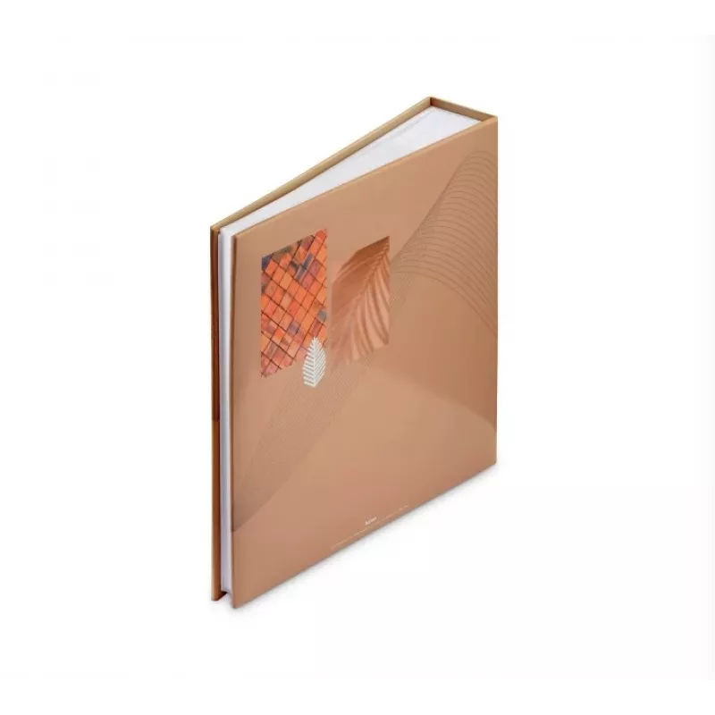 Hama Singo II terrakotta fotoalbumi 100 lehteä kirjasidonta