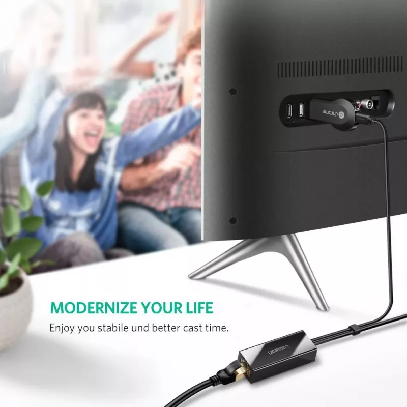 Verkkokortti Ugreen 30985 Ethernet langallinen USB-liitäntä