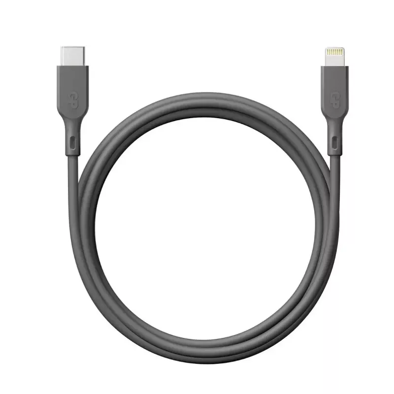 Kaapeli GP Batteries CL1P 1m harmaa Lightning USB C
