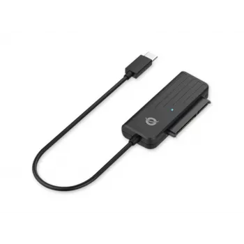Conceptronic ABBY USB-C–SATA-adapteri, musta, Kiina, 32 mm, 12 mm, 65 mm, 22 g