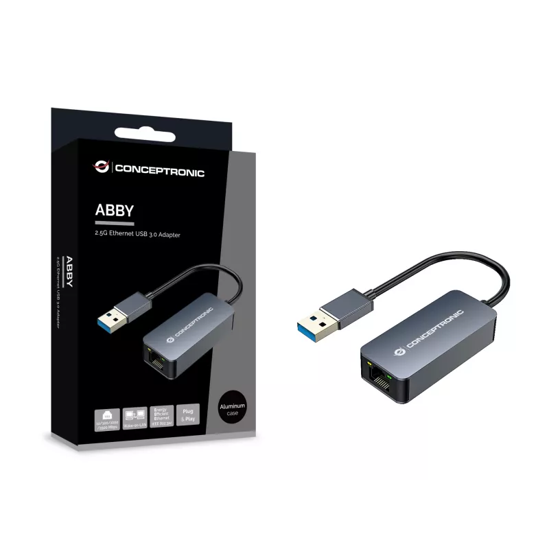 Conceptronic ABBY12G verkkokortti Ethernet 2500 Mbit/s