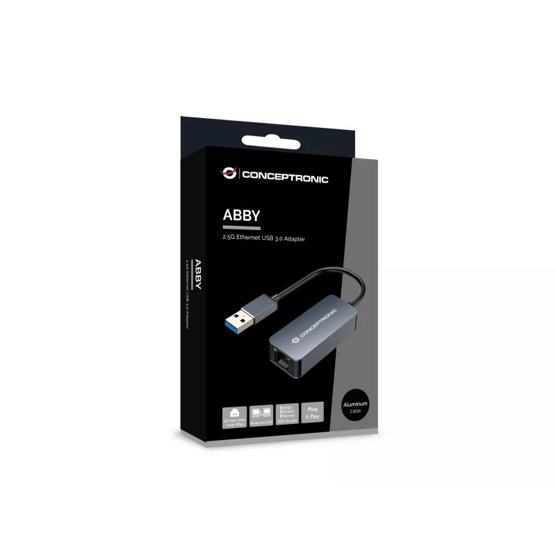 Conceptronic ABBY12G verkkokortti Ethernet 2500 Mbit/s
