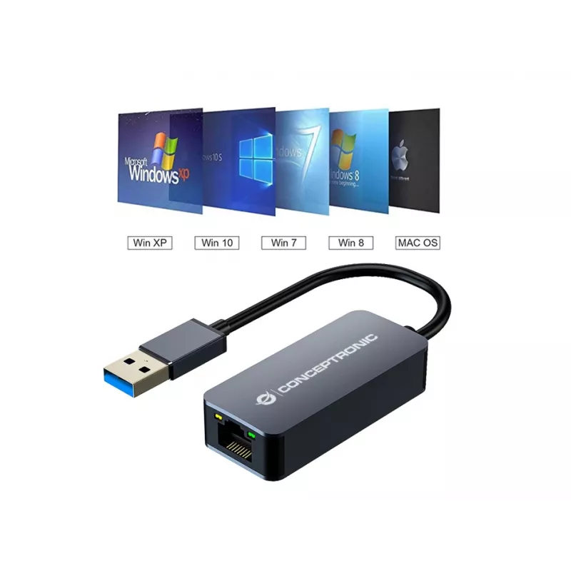 Conceptronic ABBY12G verkkokortti Ethernet 2500 Mbit/s