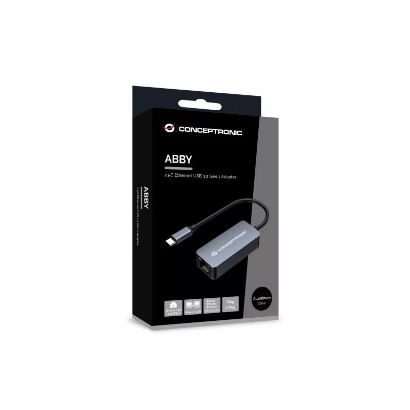 Conceptronic ABBY12GC verkkokortti Ethernet 2500 Mbit/s
