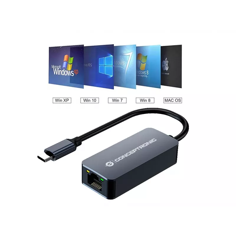 Conceptronic ABBY12GC verkkokortti Ethernet 2500 Mbit/s