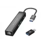 Conceptronic DONN07BA USB 3.2 Gen 1 (3.1 Gen 1) Type-A musta