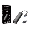 Conceptronic DONN07BA USB 3.2 Gen 1 (3.1 Gen 1) Type-A musta