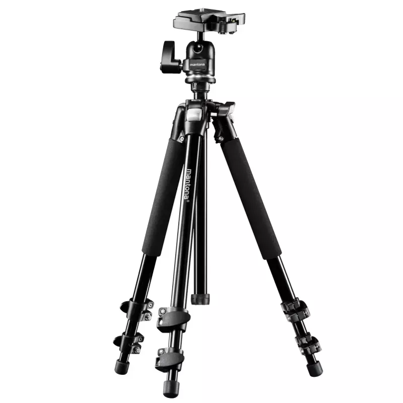 Jalusta Mantona Scout MAX digi-/filmikameroille musta
