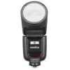Godox V1Pro TTL Li-ion-pyöreäpääsalama Fuji 1,5 s latausaika