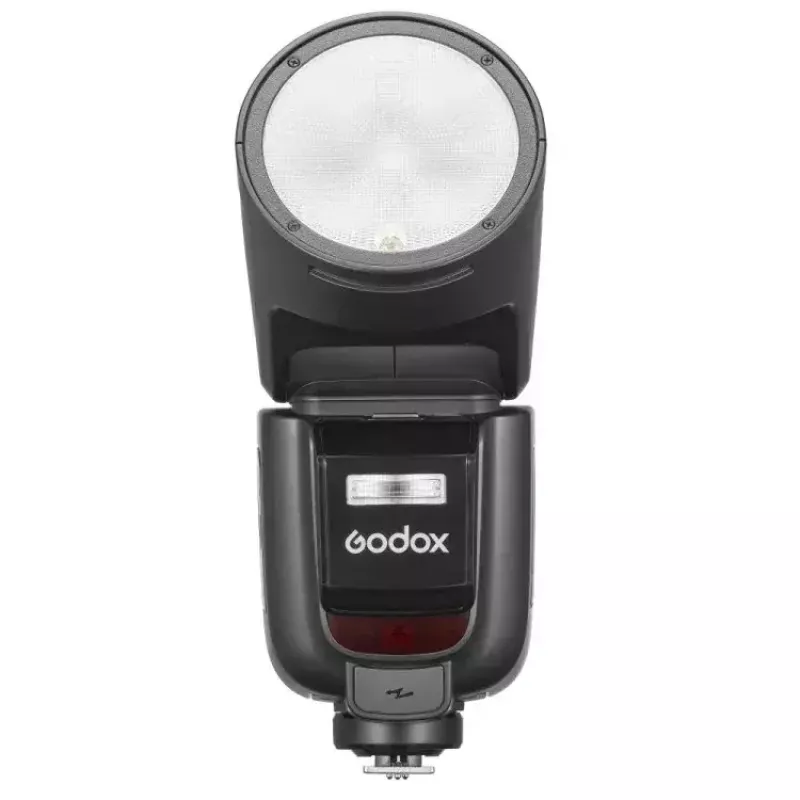 Godox V1Pro TTL Li-ion-pyöreäpääsalama Fuji 1,5 s latausaika