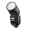 Godox V1Pro TTL Li-ion-pyöreäpääsalama Fuji 1,5 s latausaika