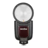 Godox V1Pro TTL Li-ion-pyöreäpääsalama Fuji 1,5 s latausaika