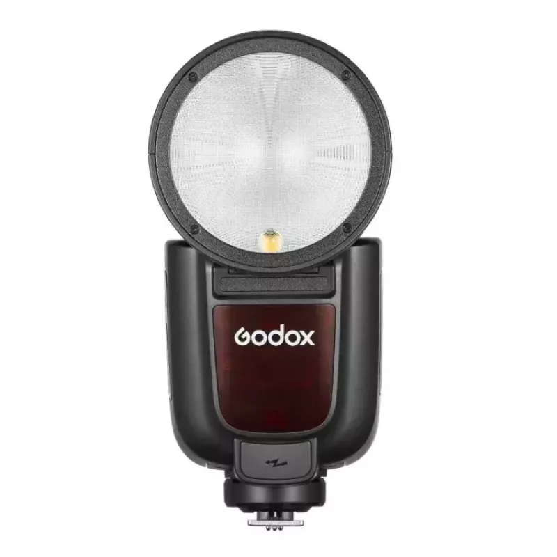 Godox V1Pro TTL Li-ion-pyöreäpääsalama Fuji 1,5 s latausaika