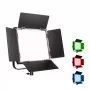 Walimex Rainbow 50 W LED-valo musta alumiini muovi 50000 h