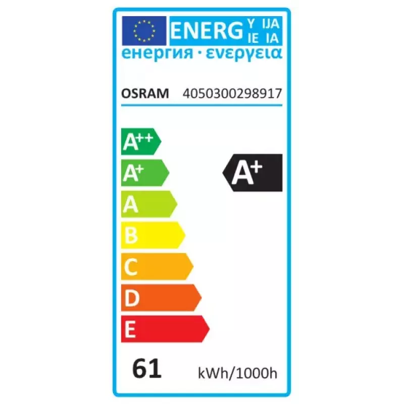 Osram DULUX loistelamppu 55 W 2G11 lämmin valkoinen 4800 lm