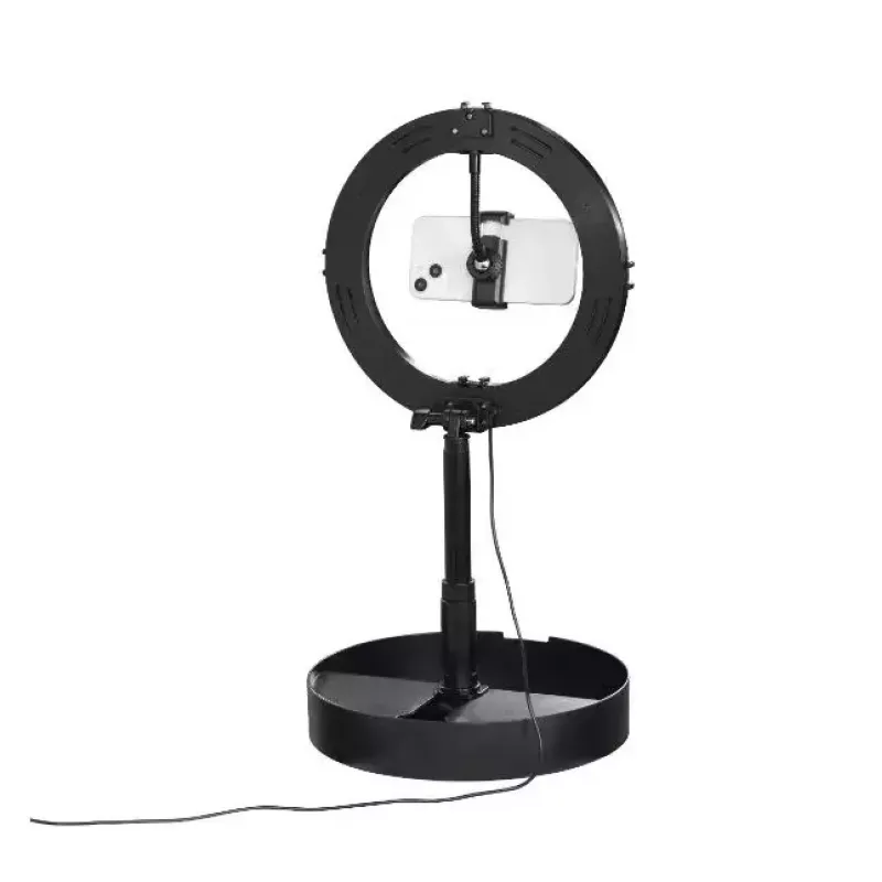 Hama SpotLight FoldUp 102 II LED-rengasvalosarja älypuhelimille, taitettava (00004658)