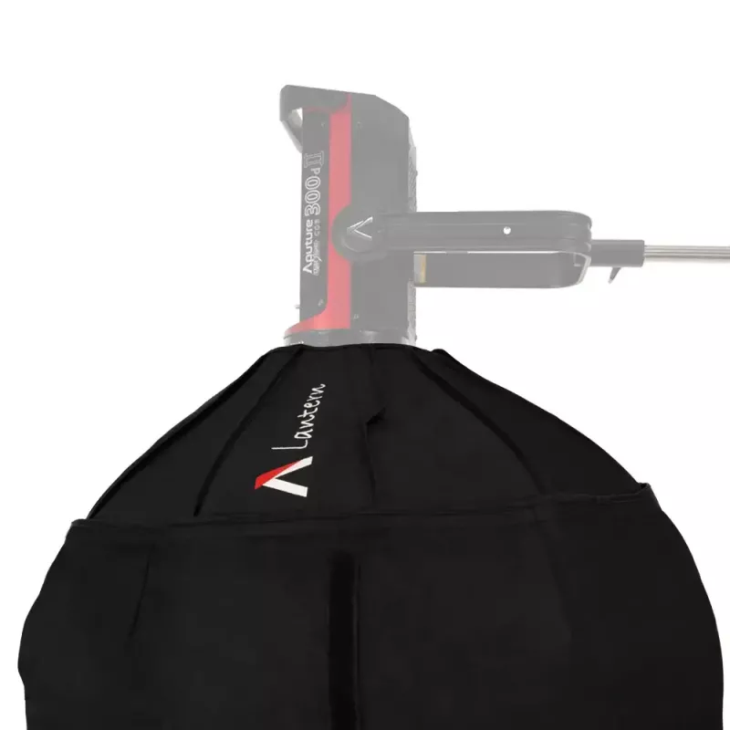 Aputure Lantern 90 musta valkoinen 90 cm diffuusiopeite jousikehikko