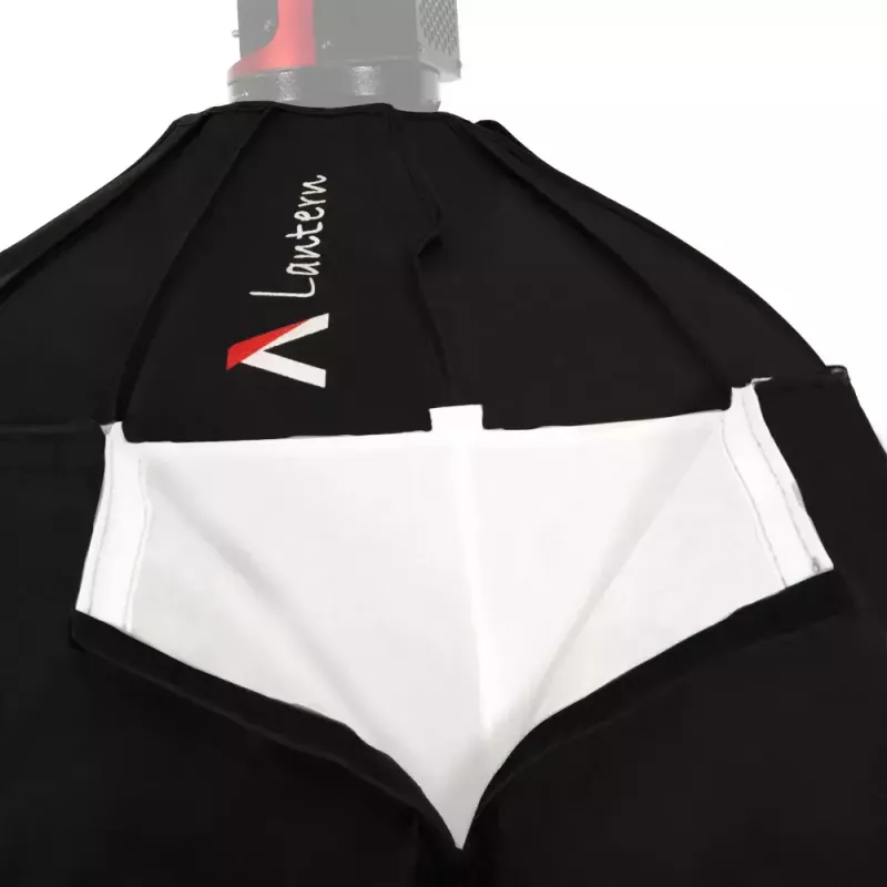 Aputure Lantern 90 musta valkoinen 90 cm diffuusiopeite jousikehikko