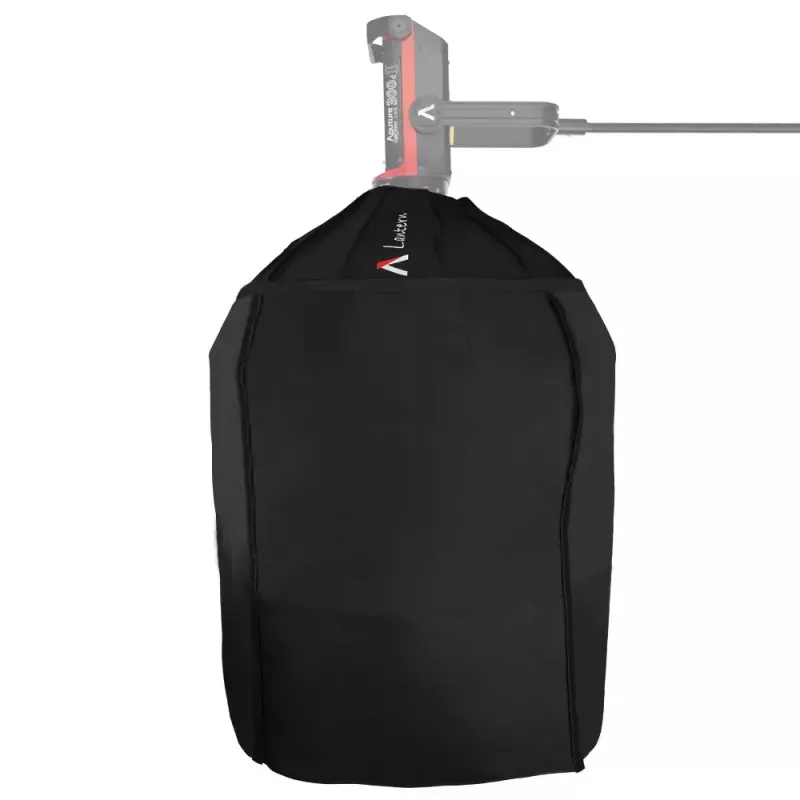 Aputure Lantern 90 musta valkoinen 90 cm diffuusiopeite jousikehikko