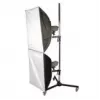 Walimex pro pyörillä varustettu jalusta 223 cm, 2 puristinpidikettä 1015803